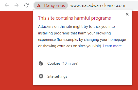 mac adware cleaner pop ups